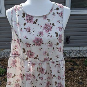 Botanical Sleeveless Blouse